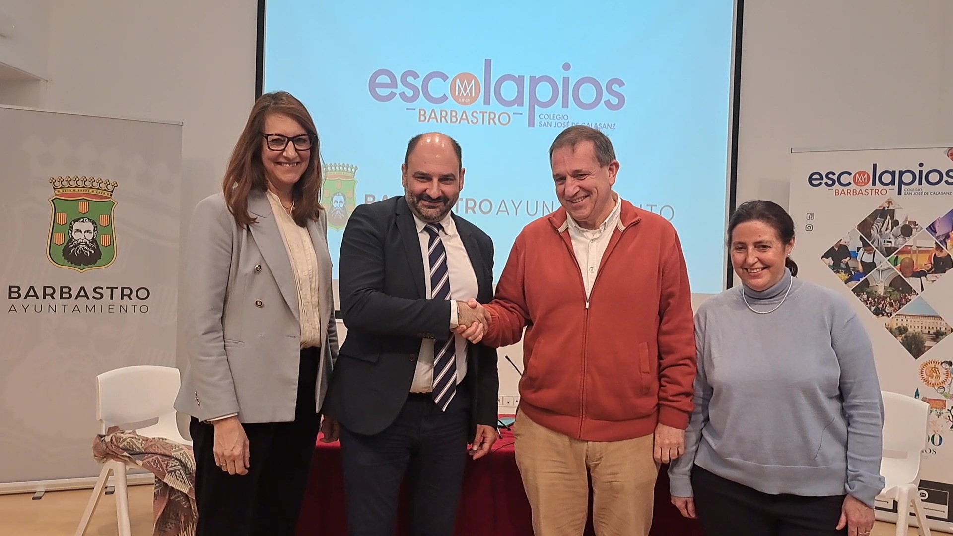 El Ayuntamiento de Barbastro rubrica la adquisición del inmueble del colegio de Los Escolapios