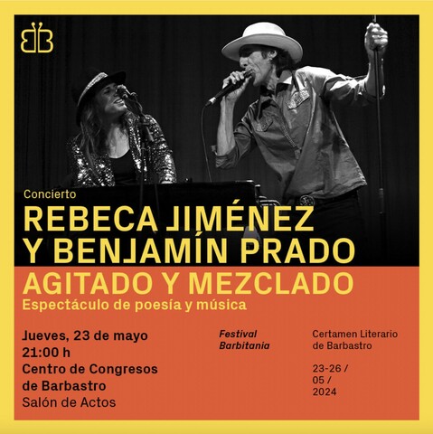 La cantautora Rebeca Jiménez protagoniza el concierto del Festival Barbitania