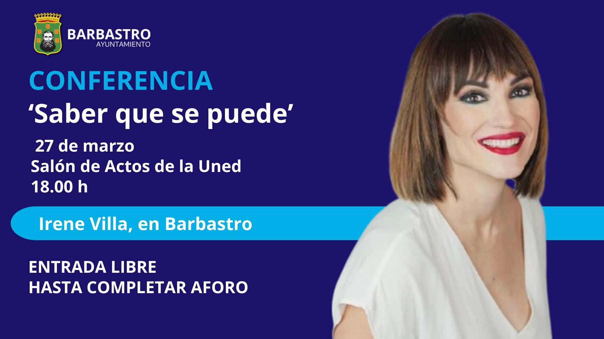 Irene Villa, en Barbastro