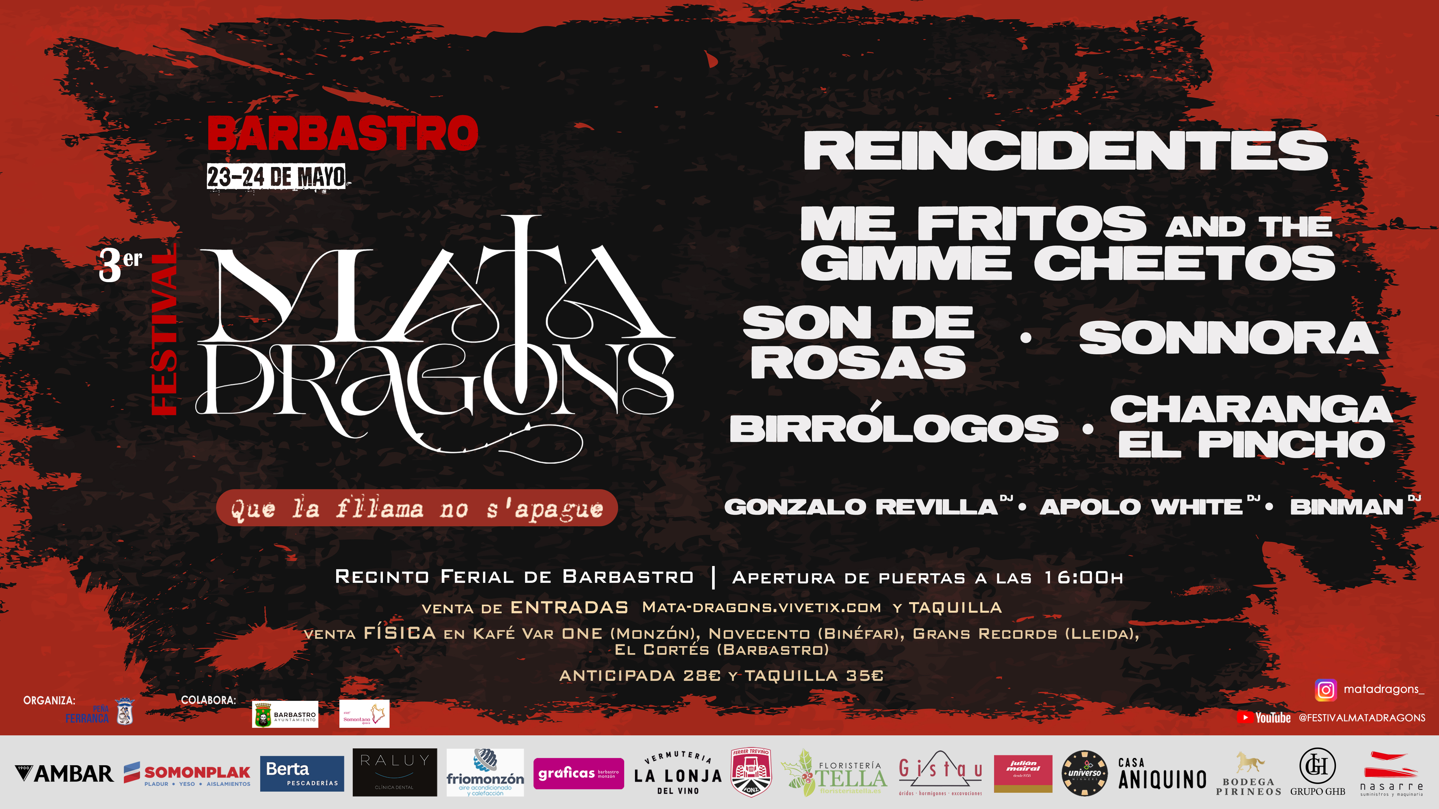 CARTEL HORIZONTAL PLAZA DIPUTACION LETRA 1