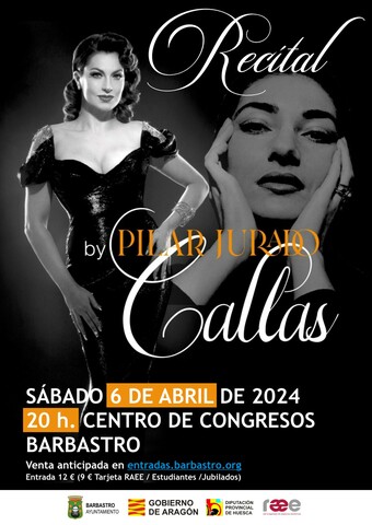 Callas by Pilar Jurado cartel