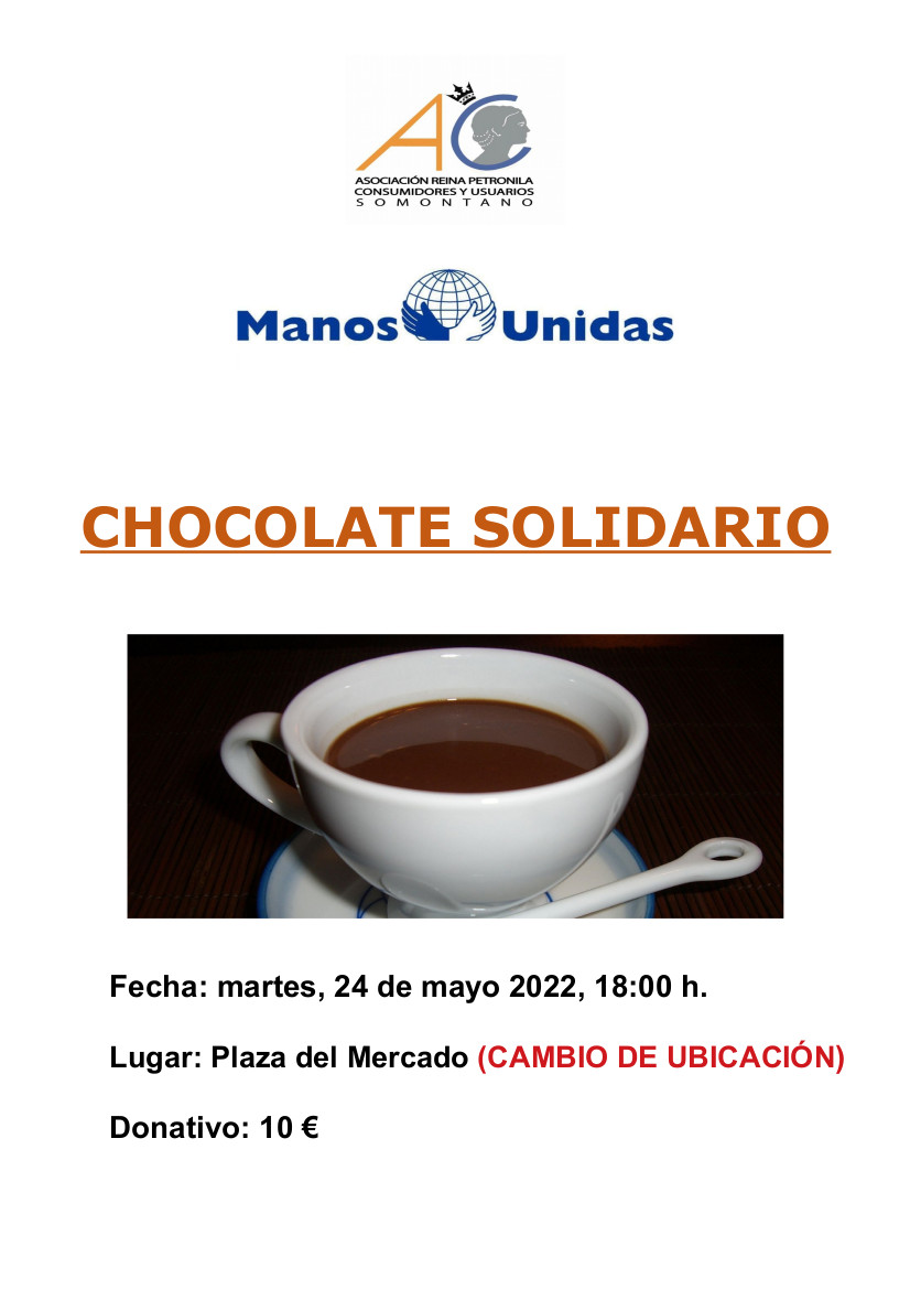 AMAS DE CASA OK cartel chocolate solidario mayo 22 OK