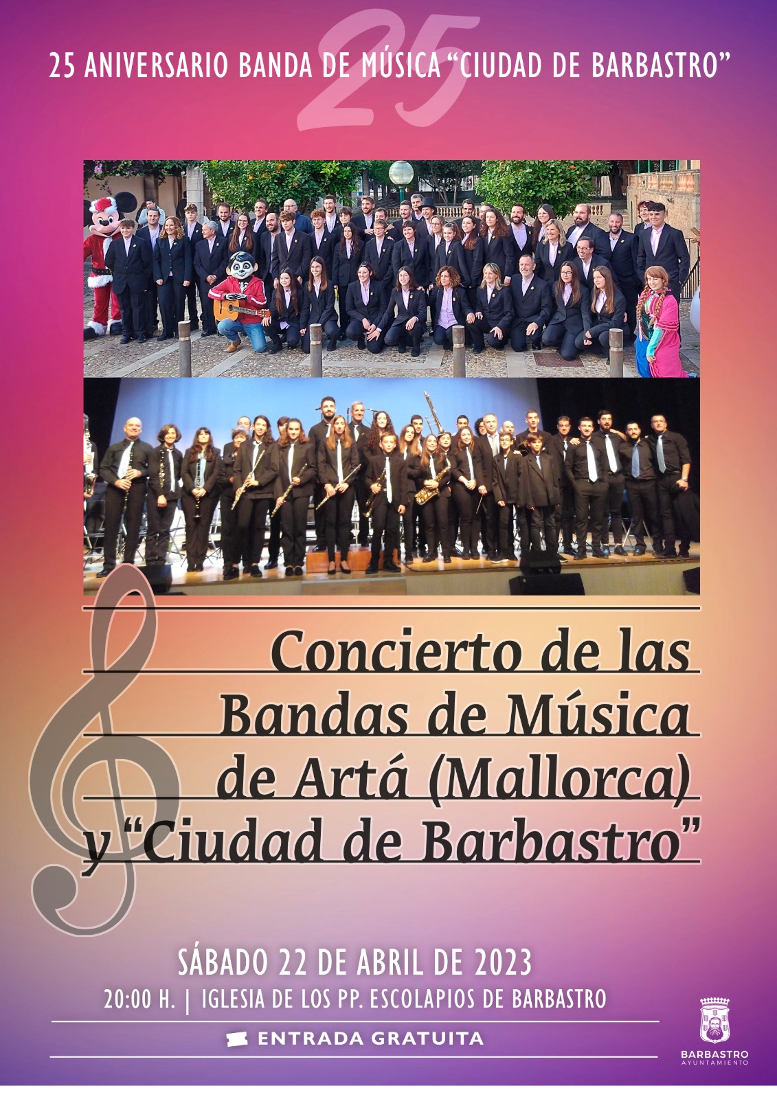 CONCIERTO BANDAS DE MUSICA DE ARTA Y CIUDAD BARBASTRO okjpg