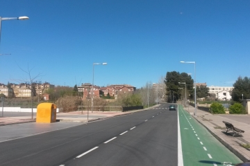 Mejora de la eficiencia energética en avenida Tarragona. 