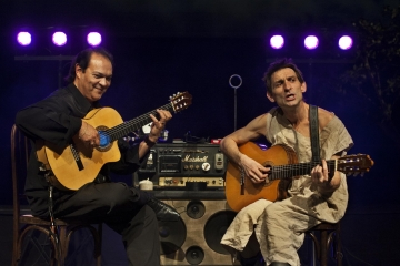 Albert Plá y Diego Cortés actúan el sábado en Barbastro.
