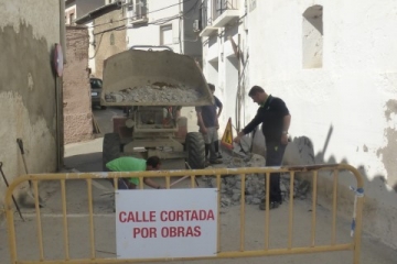 Las obras ya han comenzado en el barrio del Entremuro.