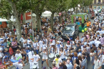 Miles de personas participaron en las fiestas de Barbastro.