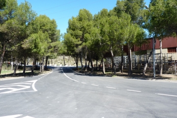 Nueva fase de asfaltado de polígono Valle del Cinca. 
