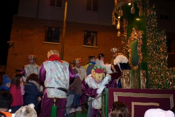 Los Reyes y los niños han compartido el protagonismo. 