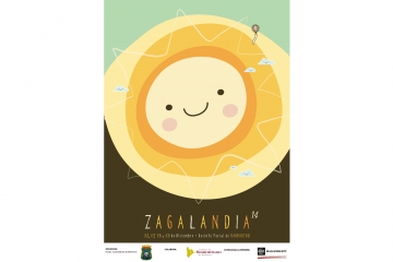 Cartel ganador del concurso de Zagalandia 2014.