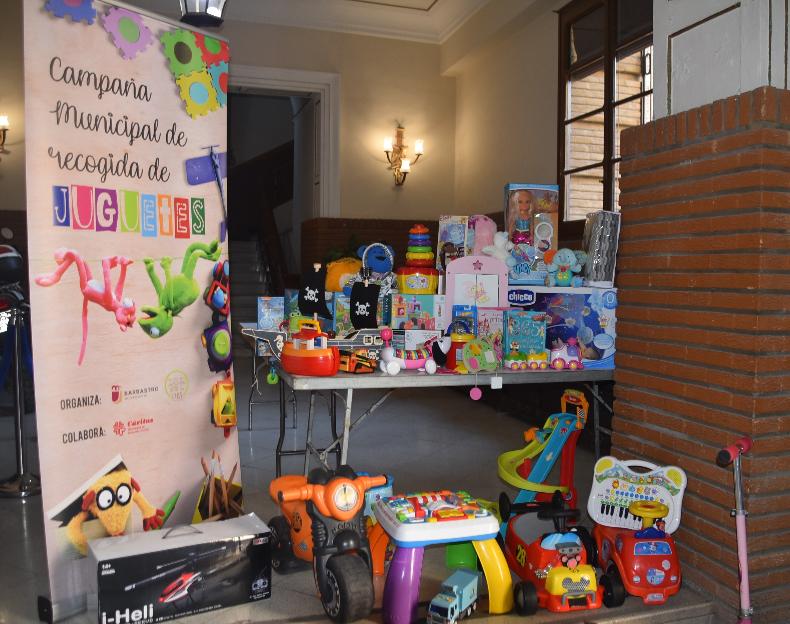 Ayuntamiento de Barbastro pone en marcha la campaña navideña de recogida de juguetes
