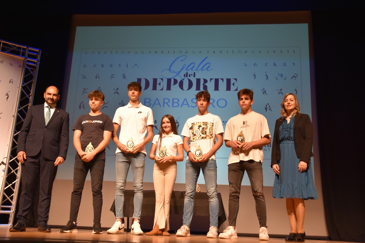 XXVI Gala Deporte Deportistas con proyeccion Ayuntamiento de Barbastro