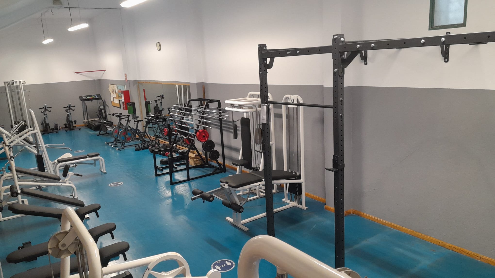 Renovado el equipamiento del gimnasio del Polideportivo Ángel Orús