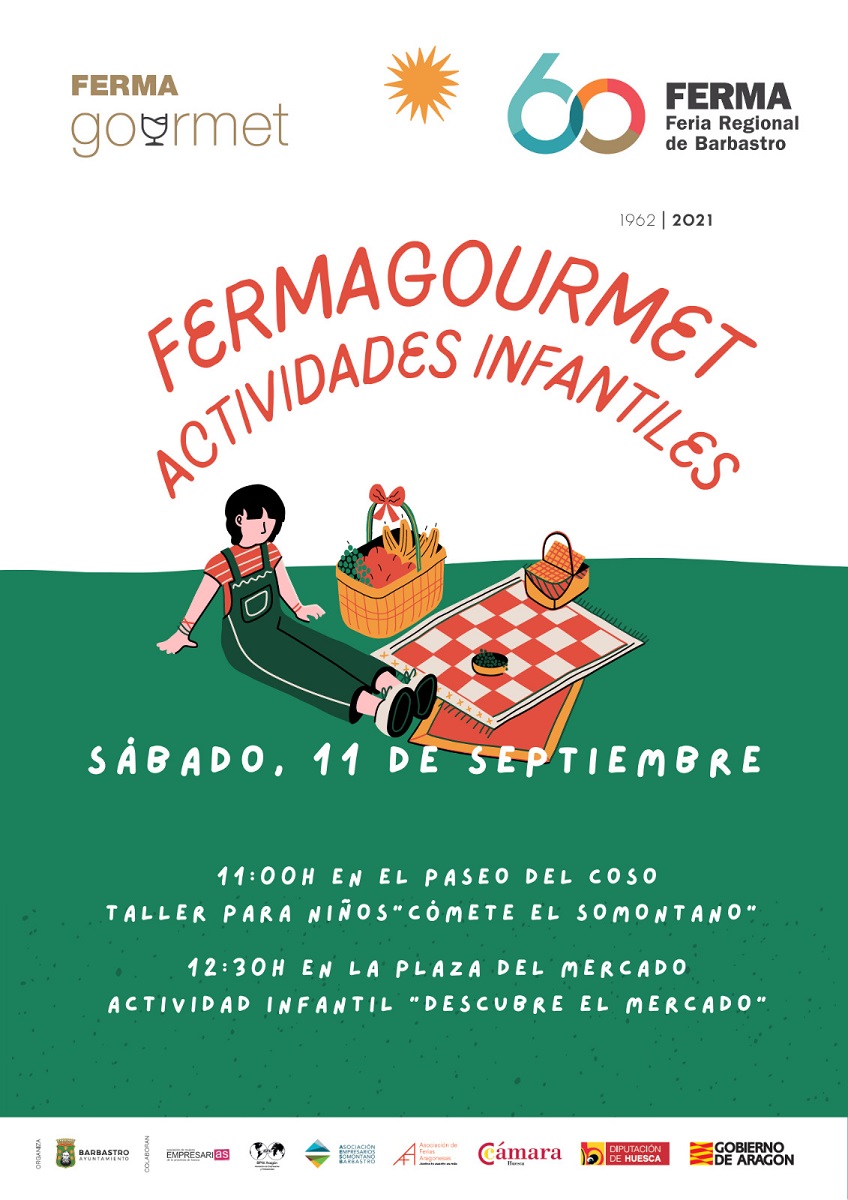 Actividades infantiles FERMAGourmet Ayuntamiento de Barbastro
