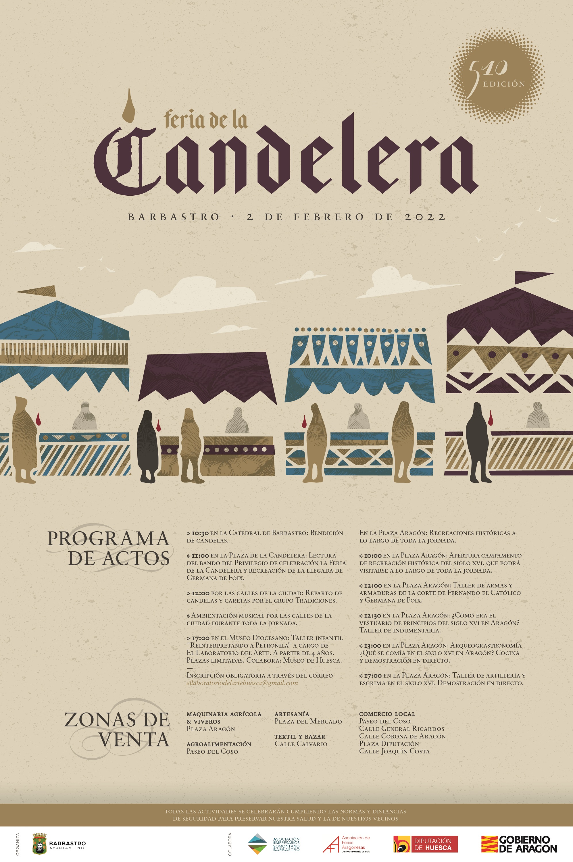 Programa Feria La Candelera 2022