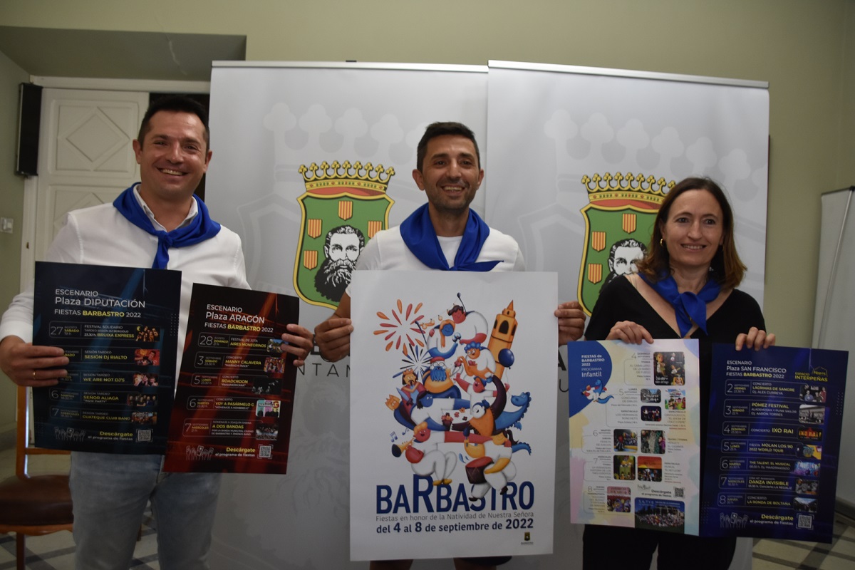 Presentacin programa de fiestas Ayuntamiento de Barbastro