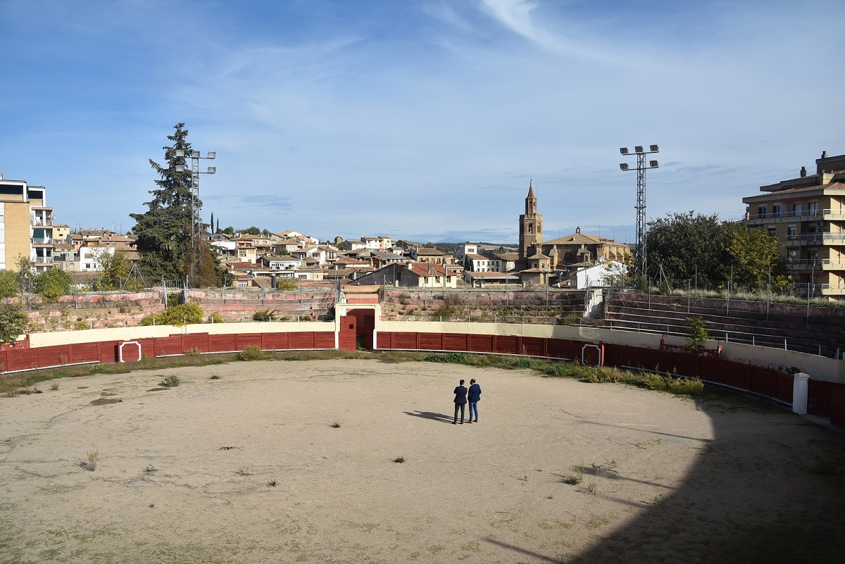 Antiguo gradero plaza de toros Ayuntamiento de Barbastro