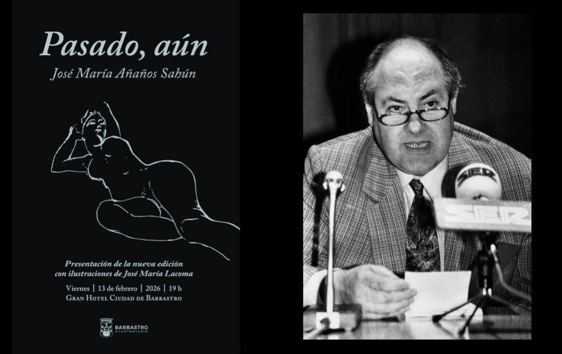 Barbastro reedita el poemario ‘Pasado, aún’ de José María Añaños