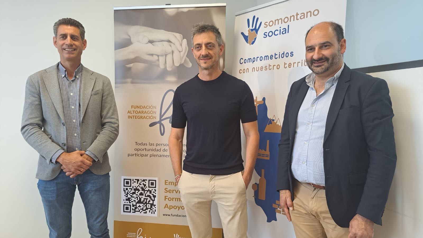 El Ayuntamiento de Barbastro se incorpora como nuevo socio de Somontano Social S.L. de la mano de la Fundación AltoAragón Integración (FAI)