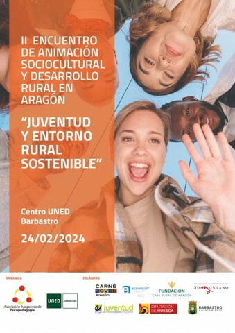 Barbastro acoge este 24 de febrero el II Encuentro de Animación Sociocultural y Desarrollo Rural de Aragón