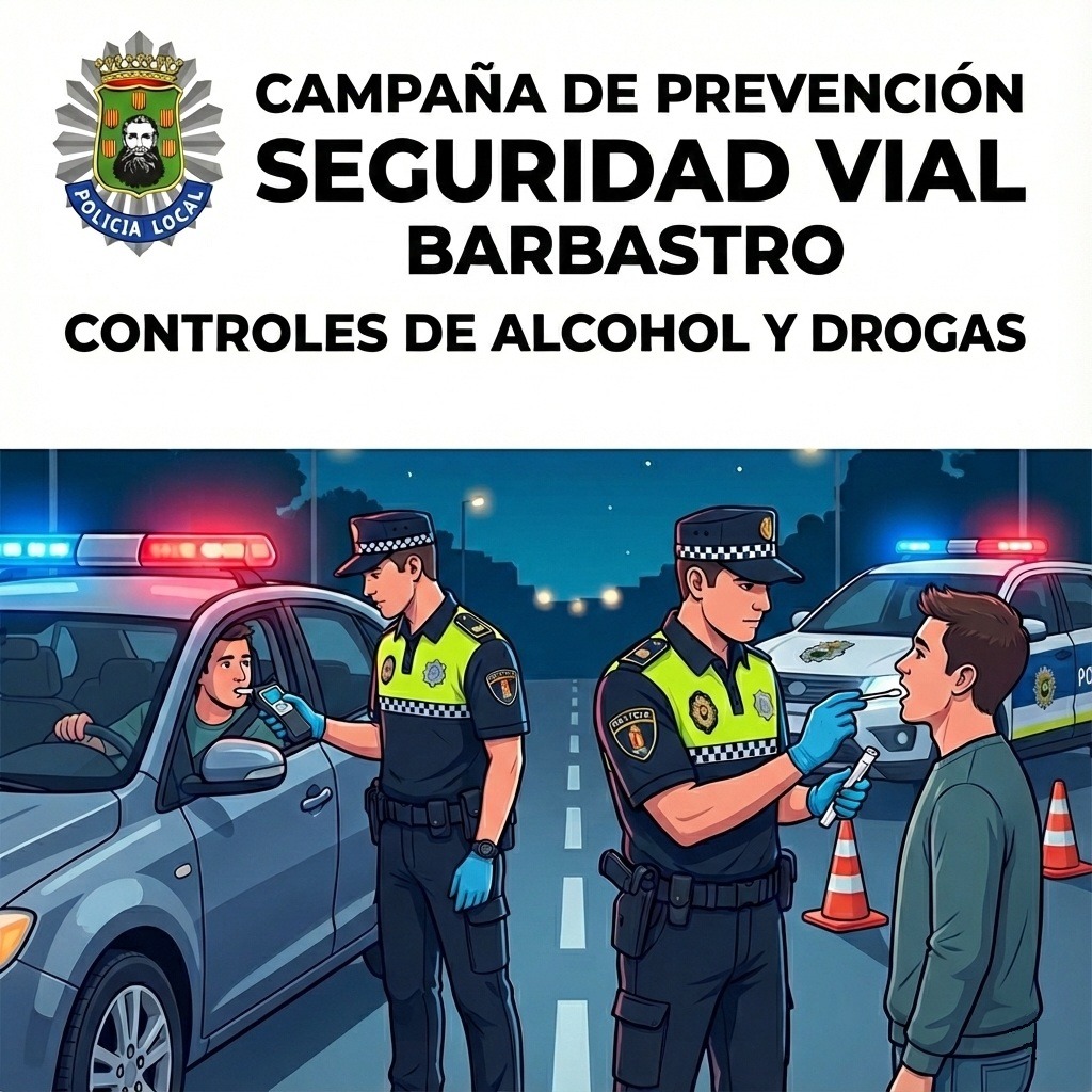 La Policía Local activa estas Navidades una campaña de controles de alcohol y drogas
