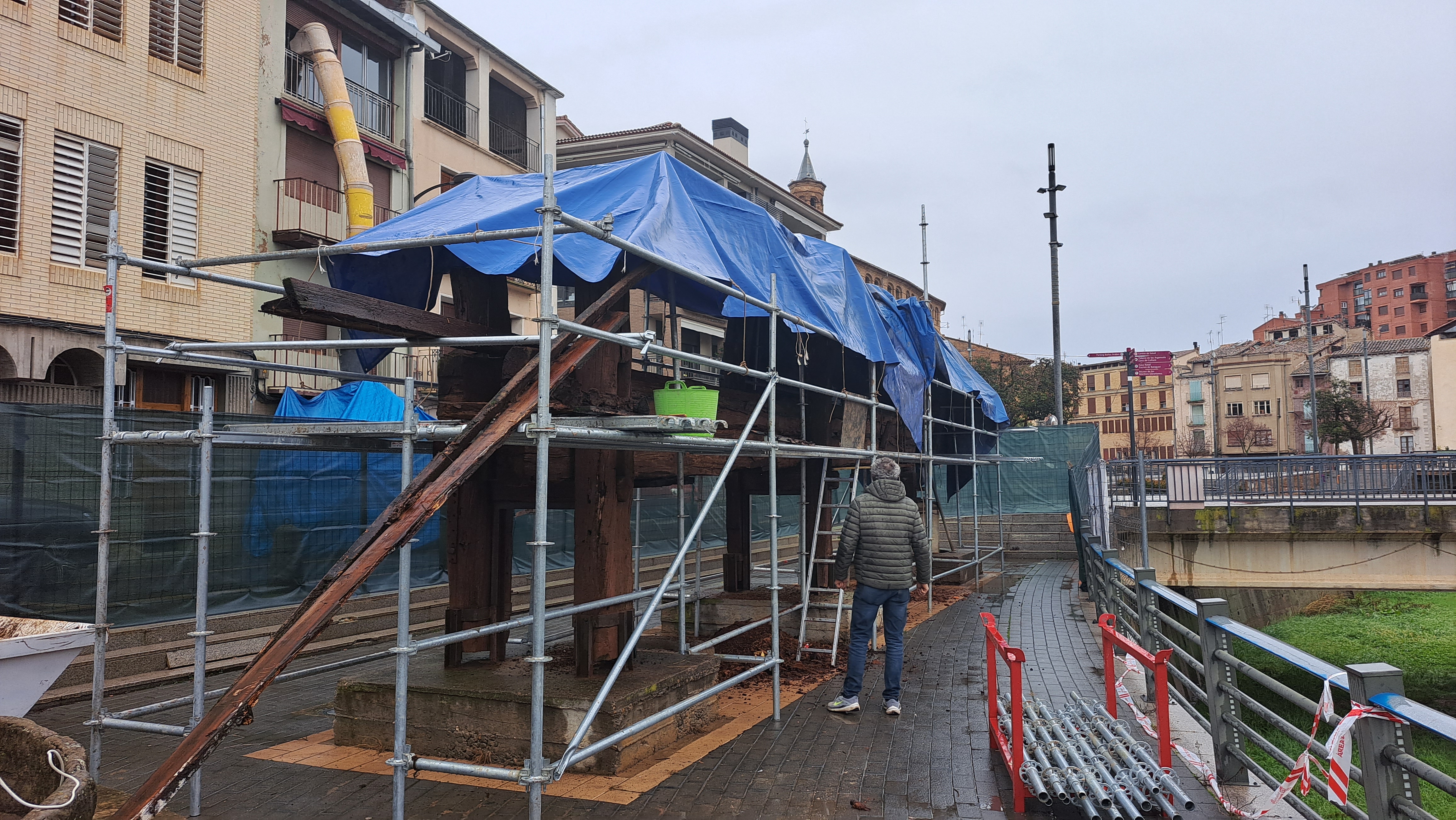 En marcha la restauración de la Prensa de Libra En marcha la restauración de la Prensa de Libra