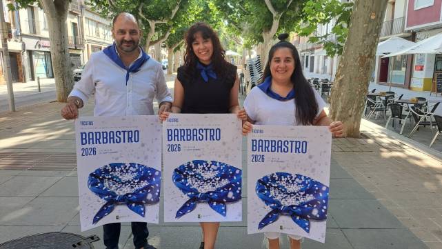 El cartel 'Anuda la pañoleta, desata las fiestas', de la barbastrense Marina Ballarín, será la imagen de las Fiestas en Honor de la Natividad de Nuestra Señora 2026