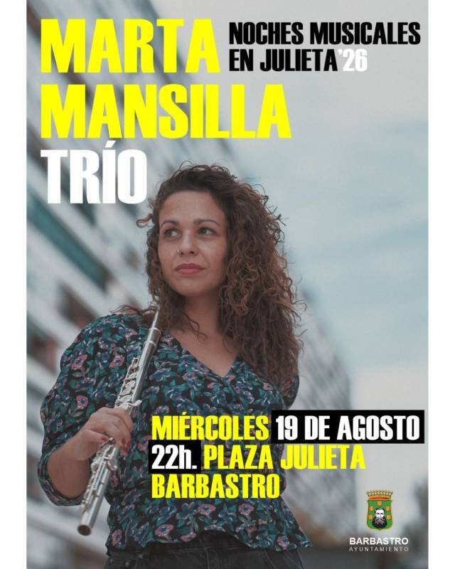  ‘Noches en Julieta’, principal propuesta musical para los últimos días de agosto